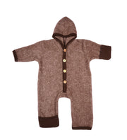 Cosilana Baby Overall Wolfleece Bruin Gemêleerd