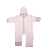 Cosilana Baby Overall Wolfleece Grijs Gemêleerd