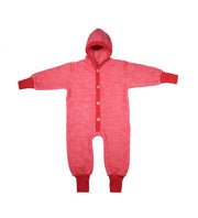 Cosilana Baby Overall Wolfleece Rood Gemêleerd