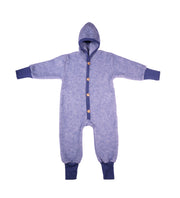 Cosilana Baby Overall Wolfleece Marineblauw Gemêleerd