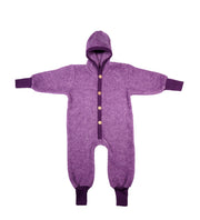 Cosilana Baby Overall Wolfleece Pruim Gemêleerd