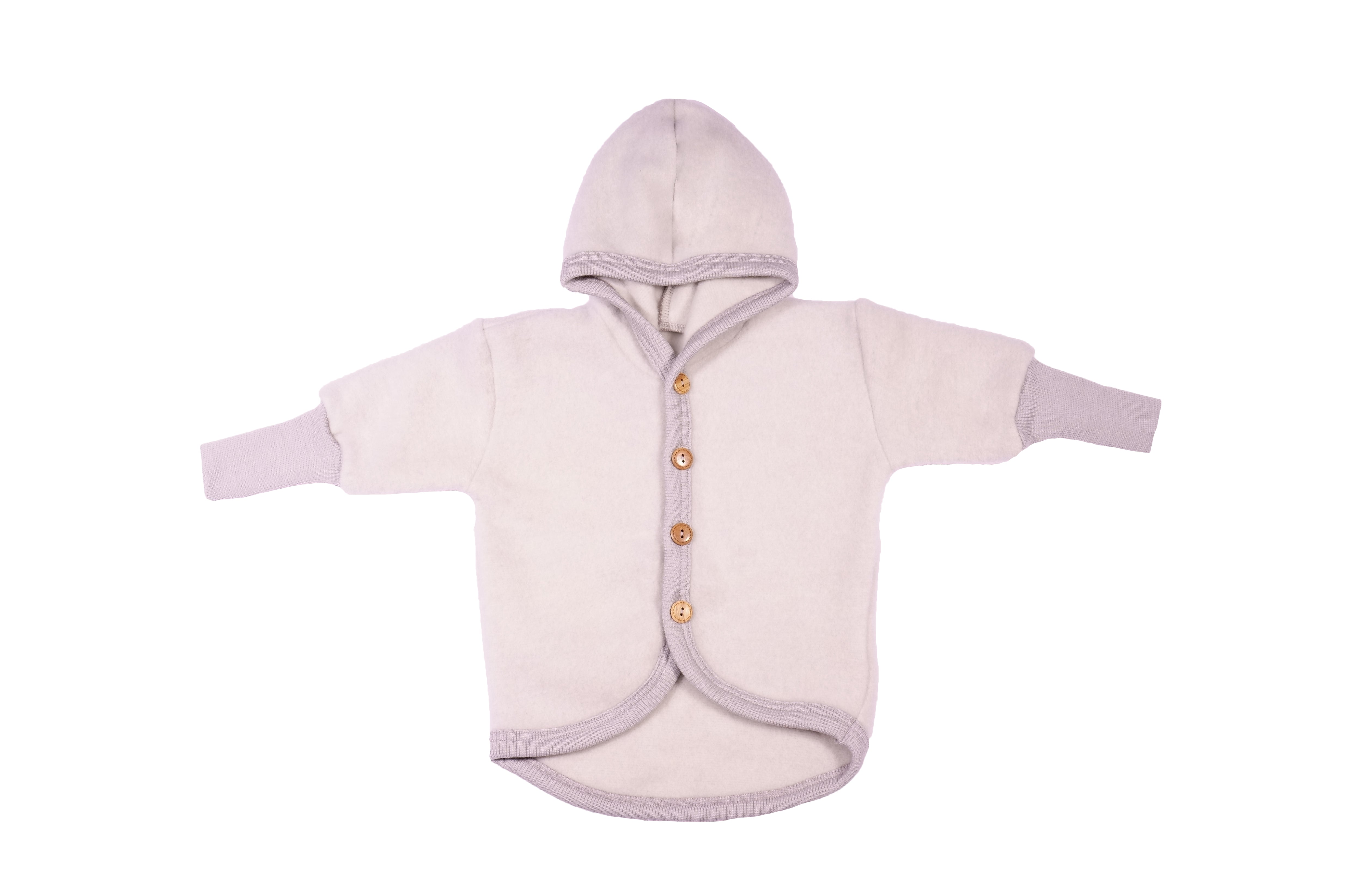 Cosilana Baby Vestje Wolfleece Grijs Gemêleerd