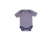 Cosilana Romper Wol/Zijde Marineblauw Gestreept