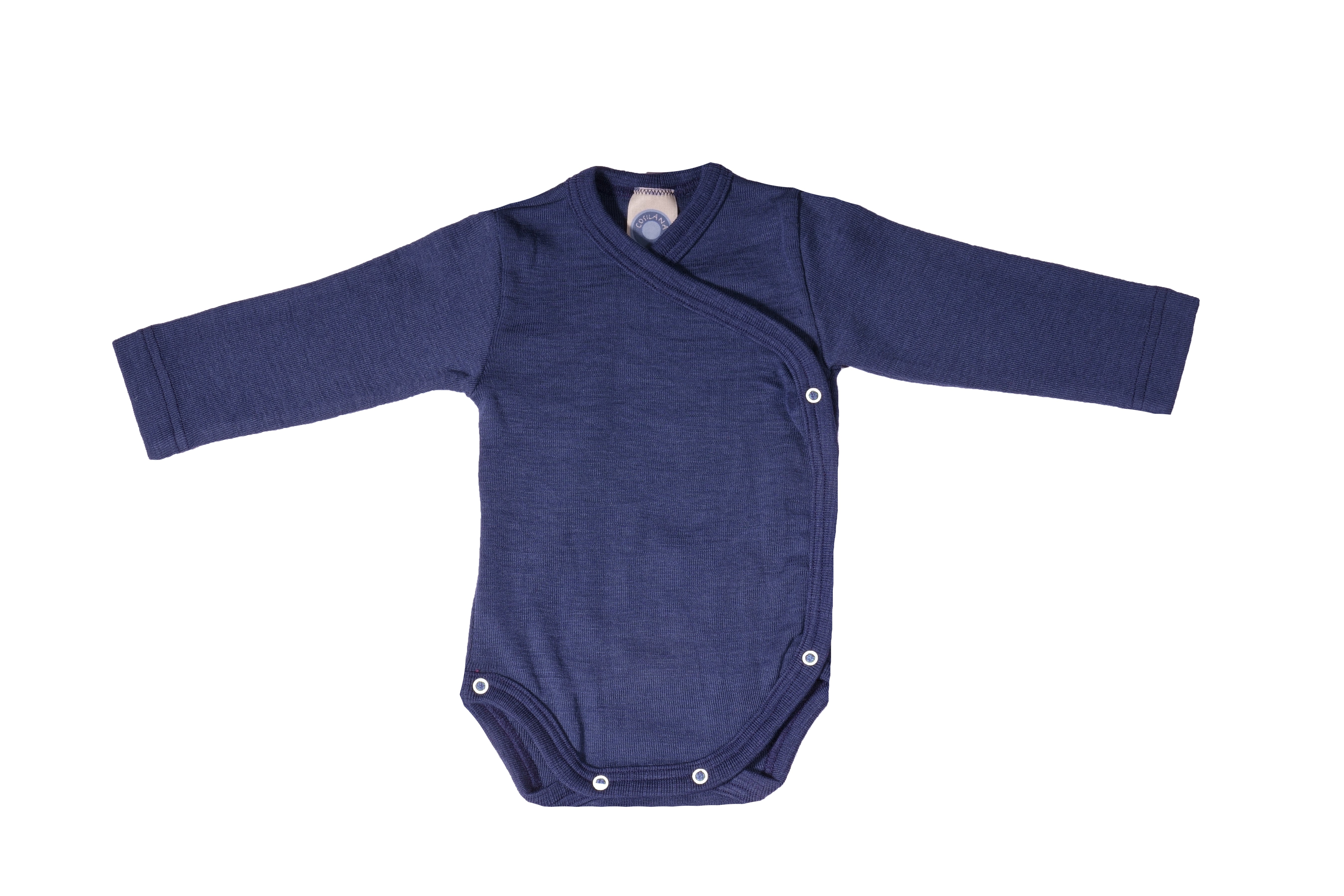 Cosilana Wikkelromper Wol/Zijde Marineblauw