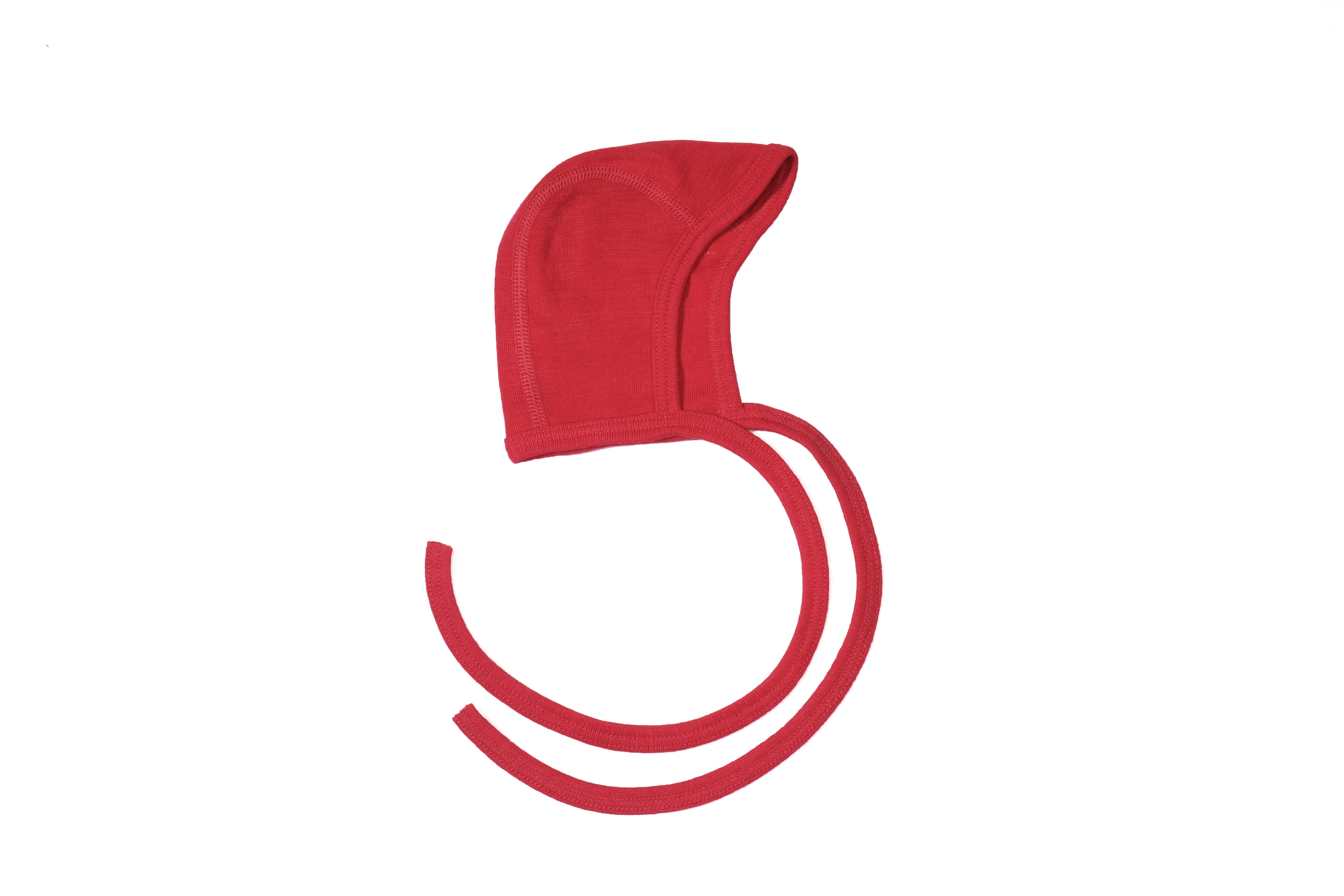 Cosilana Babymutsje Wol/Zijde Rood