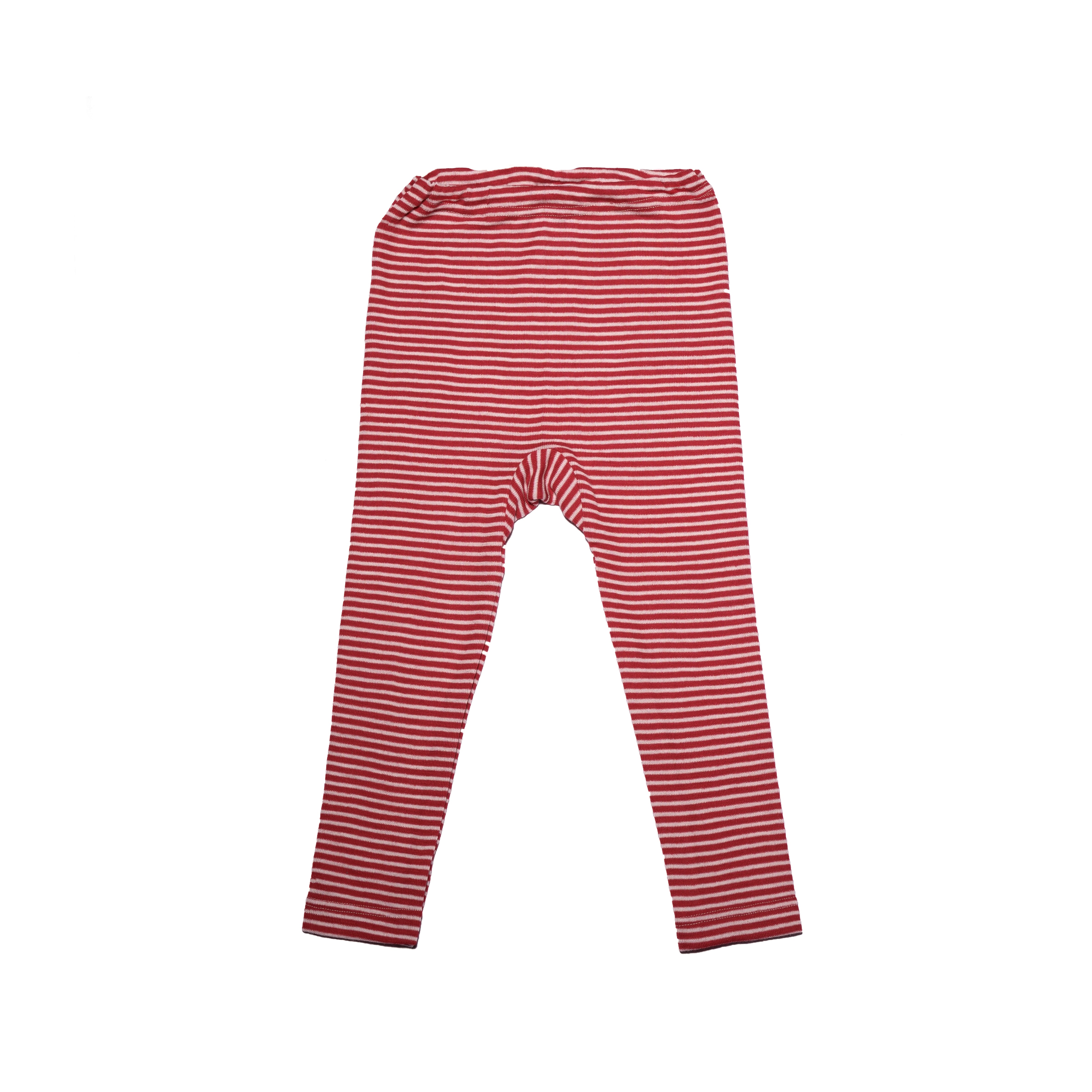 Cosilana Kinderlegging Wol/Zijde Rood Gestreept