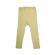 Cosilana Kinderlegging Wol/Zijde Groen Gestreept