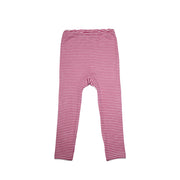 Cosilana Kinderlegging Wol/Zijde Roze Gestreept