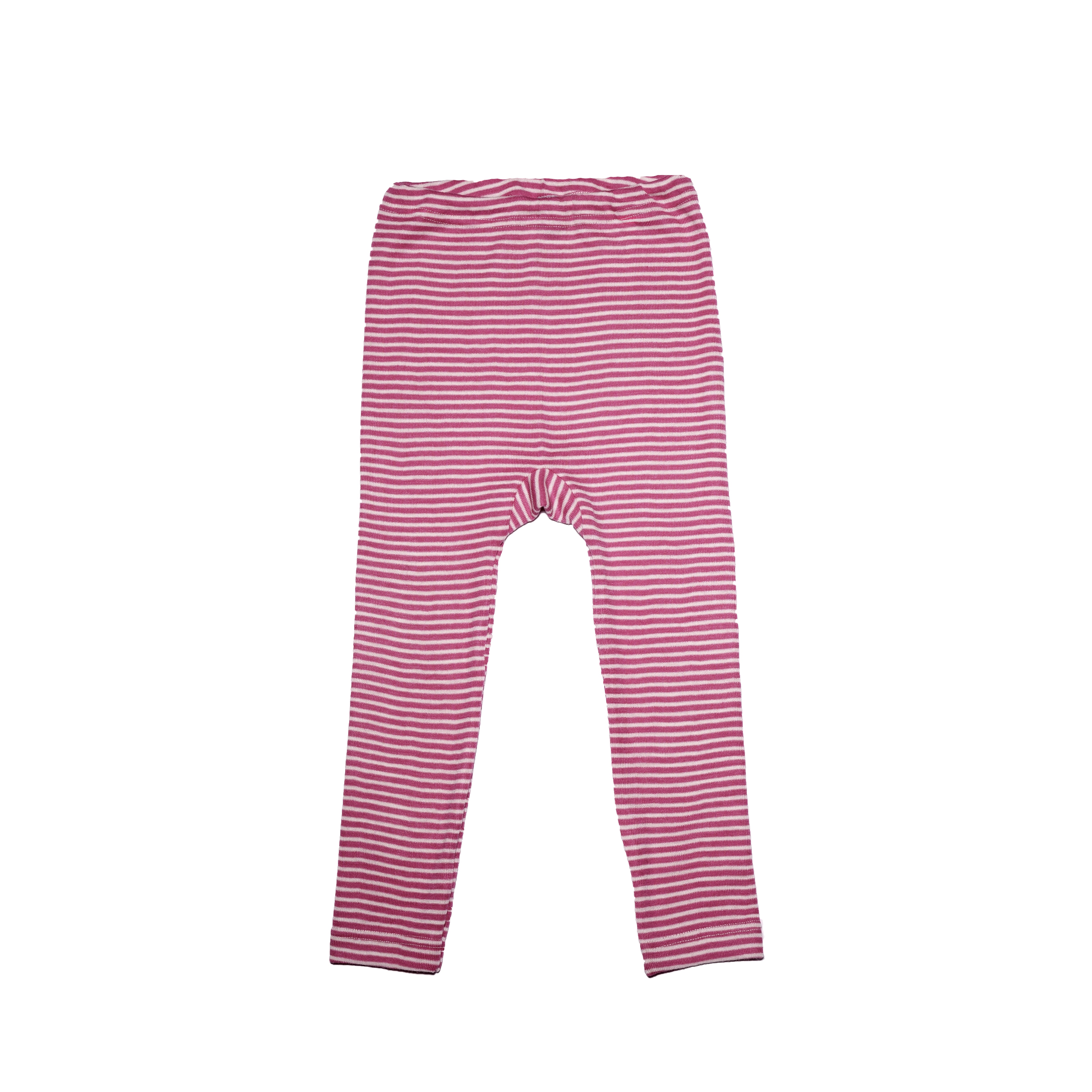 Cosilana Kinderlegging Wol/Zijde Roze Gestreept