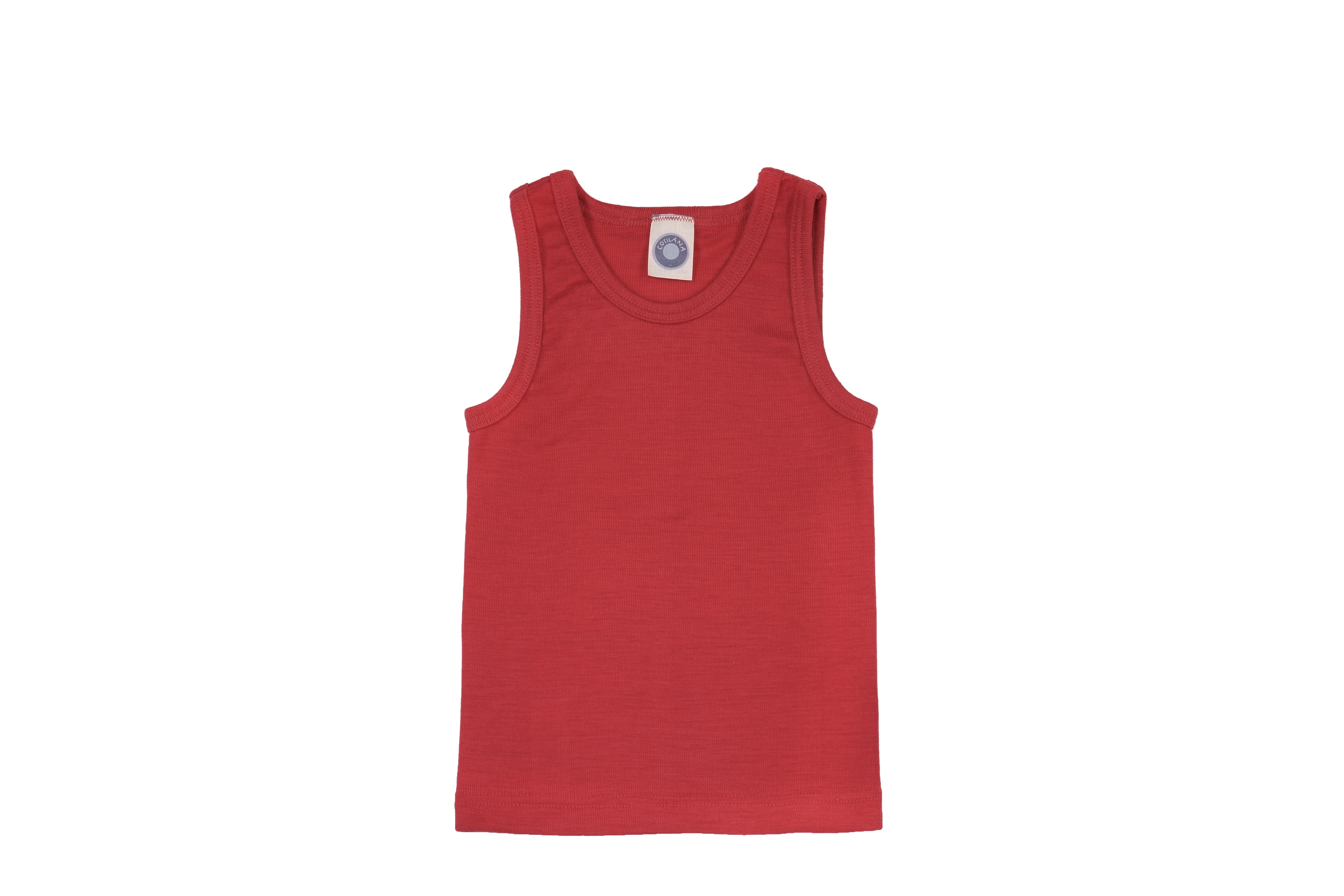 Cosilana Kinderhemd Wol/Zijde Rood