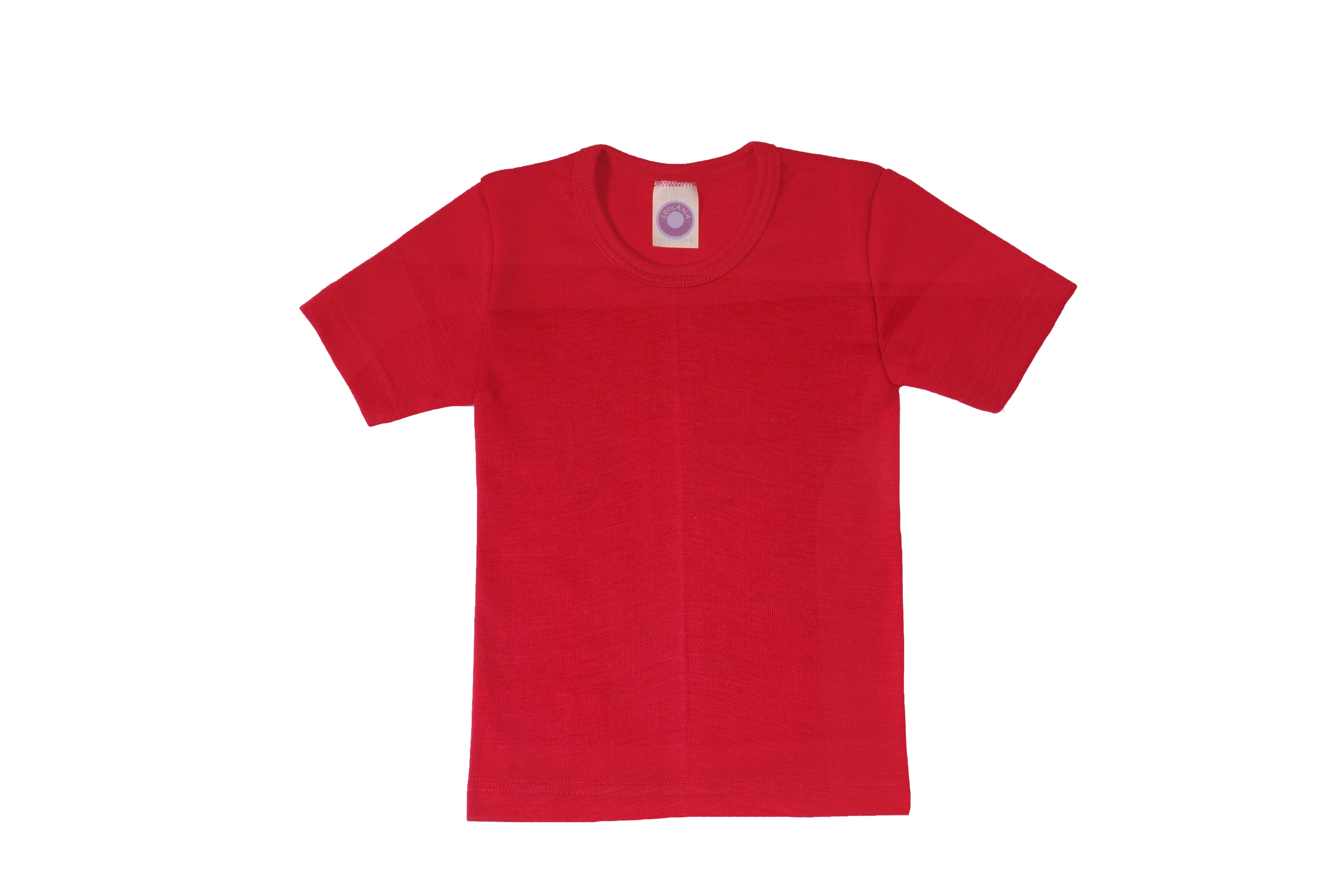 Cosilana Kinderhemdje Wol/Zijde Rood