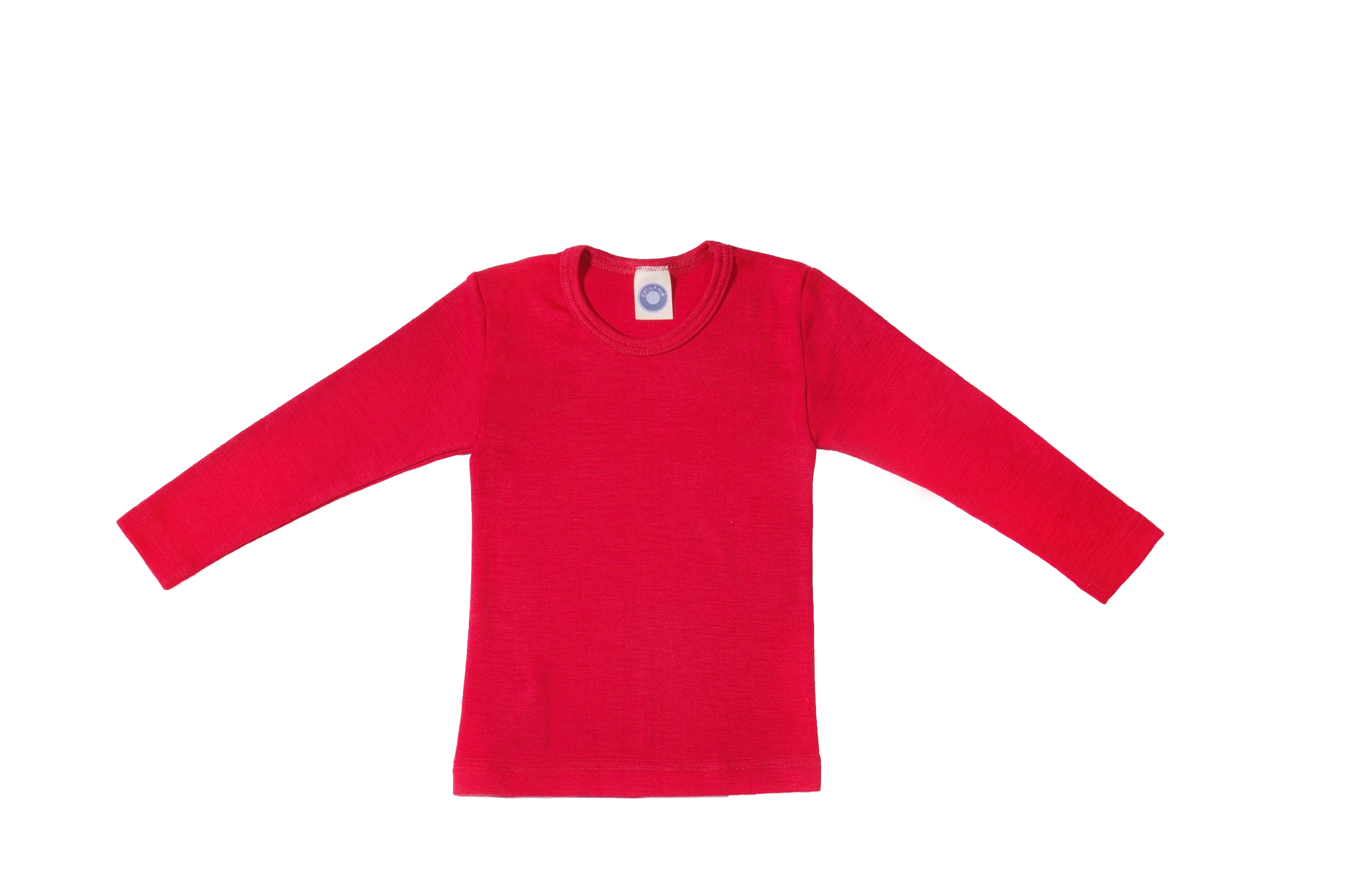 Cosilana Kinderhemdje Wol/Zijde Rood