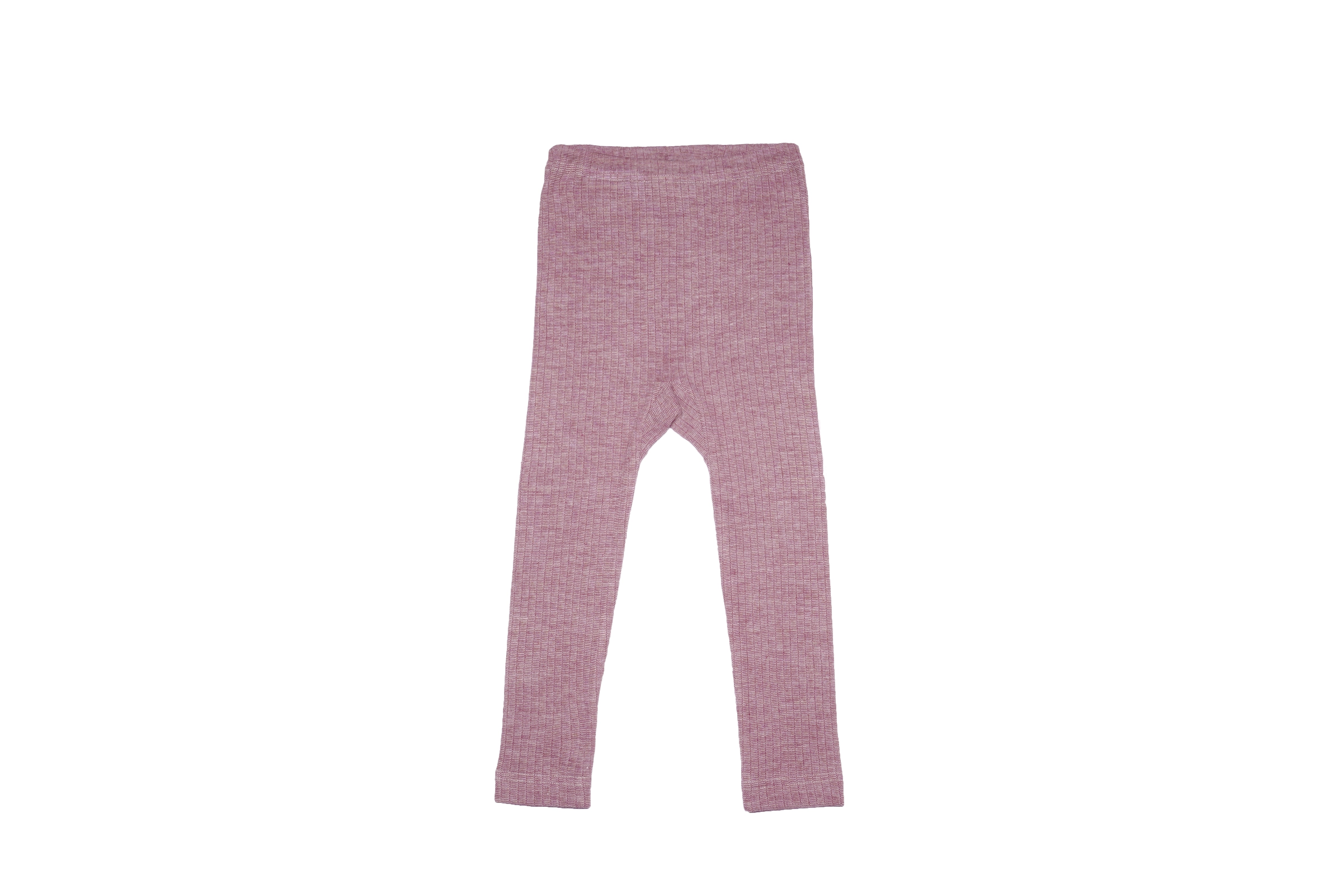 Cosilana Kinderlegging Wol/Zijde/Katoen Wijnrood Gemêleerd