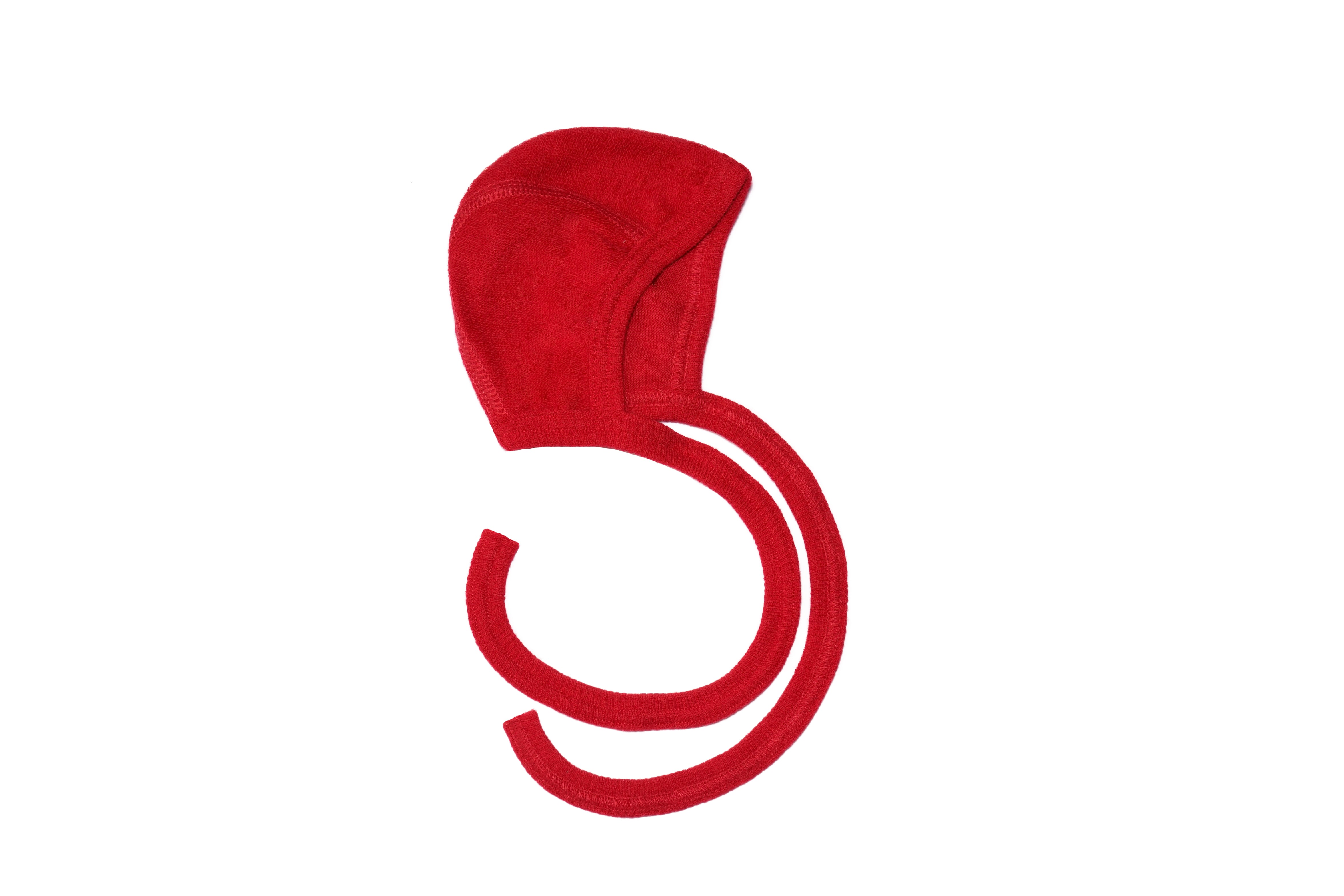 Cosilana Babymutsje Wol Rood Gemêleerd