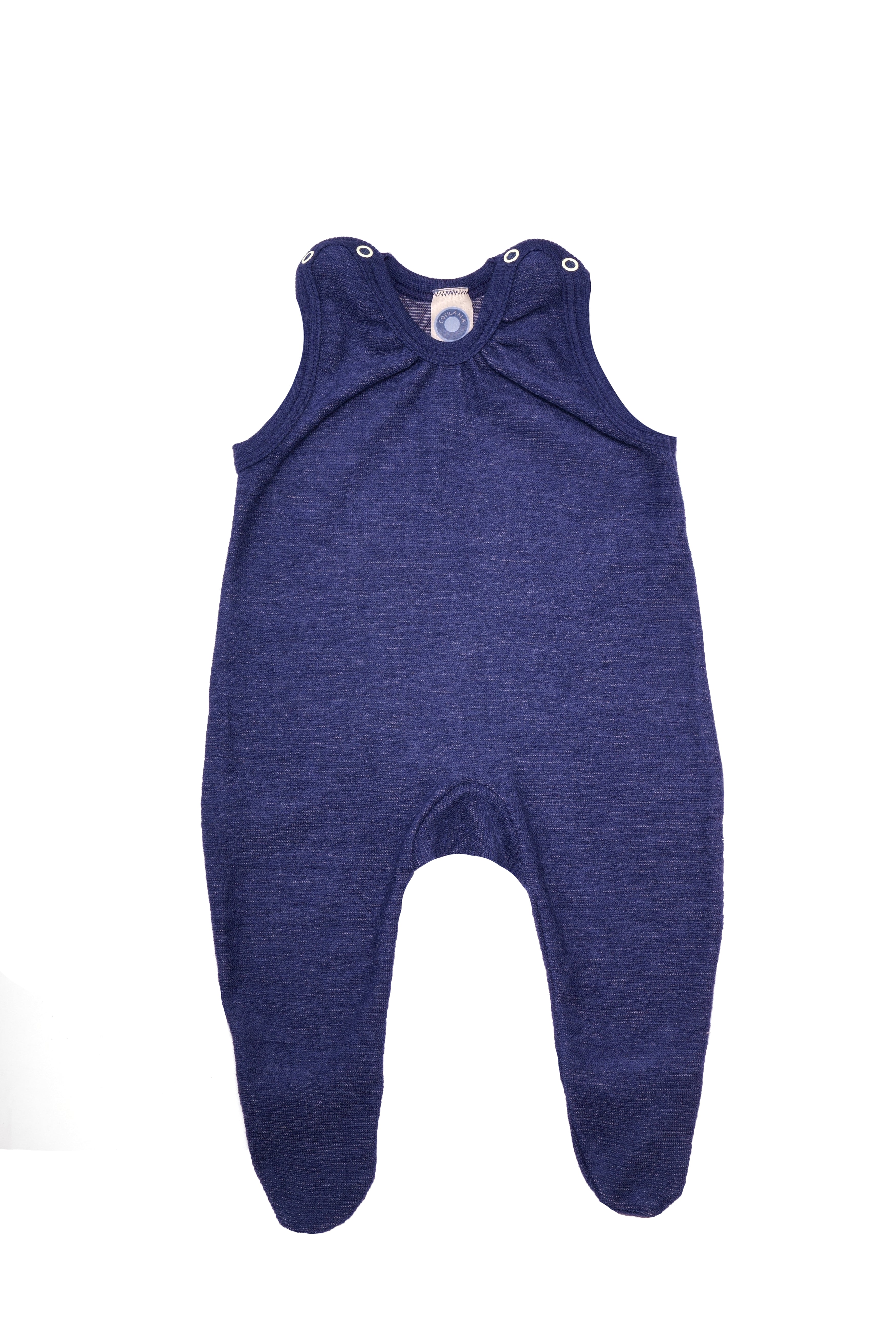 Cosilana Baby Boxpakje Wol Marineblauw Gemêleerd