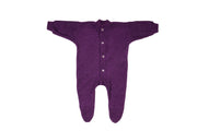 Cosilana Baby Pyjama Wol Pruim Gemêleerd