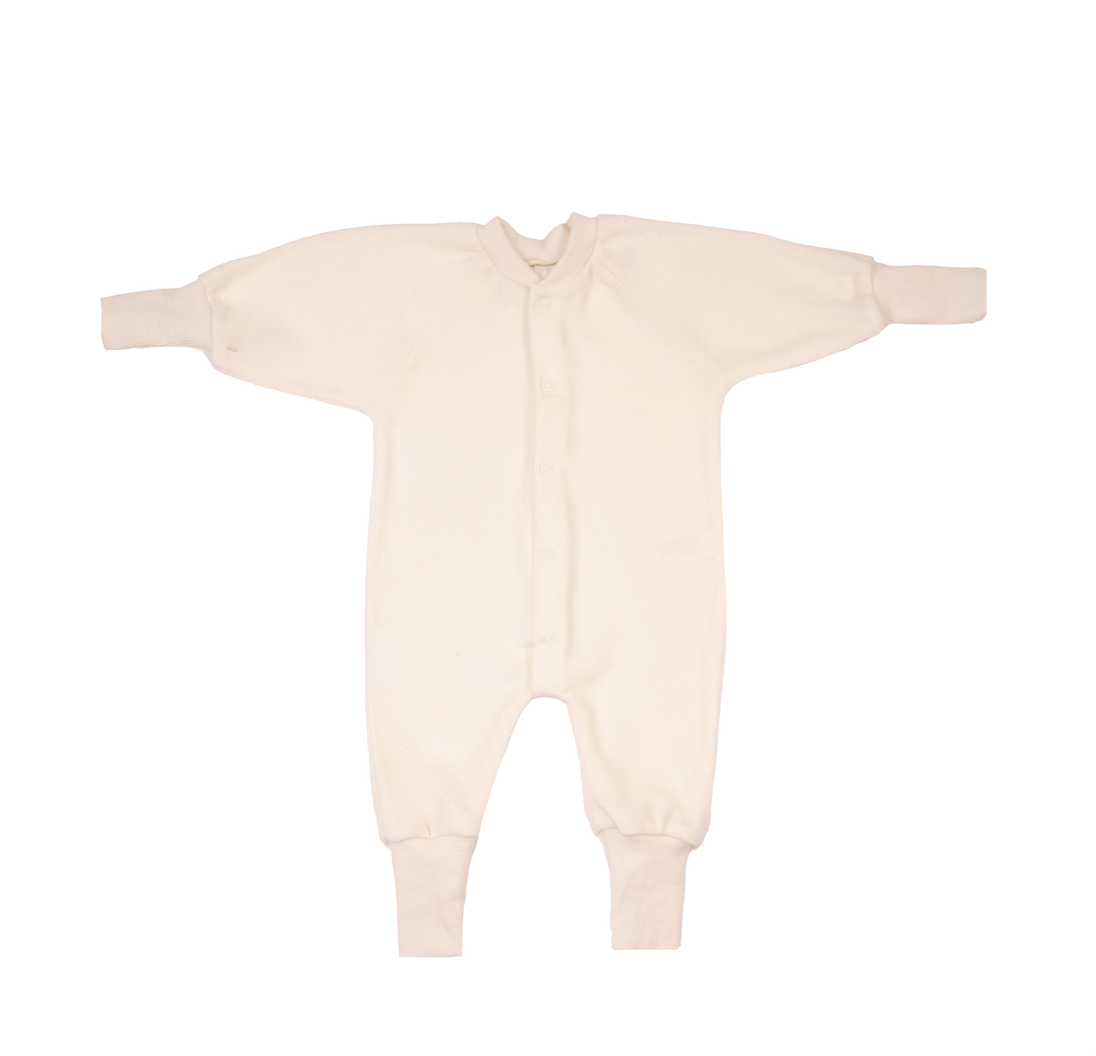 Cosilana Baby Overall zonder Voetjes Wol Naturel