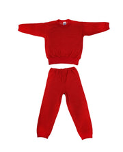 Cosilana Pyjama Wol Rood Gemêleerd