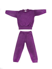 Cosilana Pyjama Wol Pruim Gemêleerd