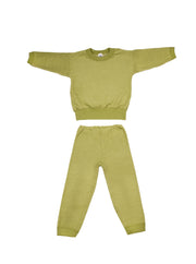 Cosilana Pyjama Wol Groen Gemêleerd