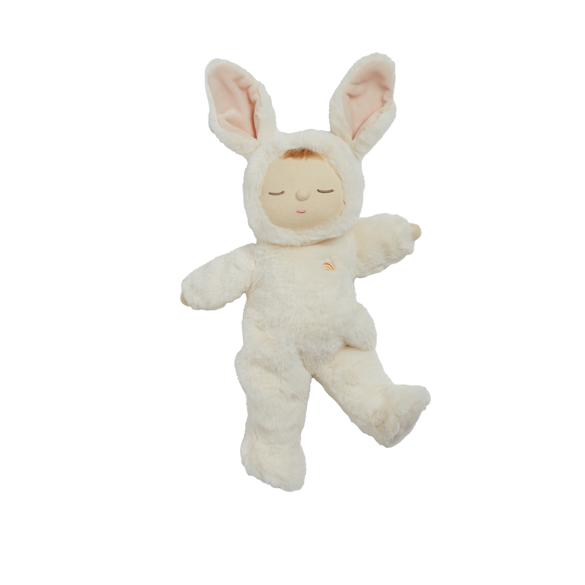 Dinkum Dolls - Cozy Dinkums knuffel Bunny Moppet wit