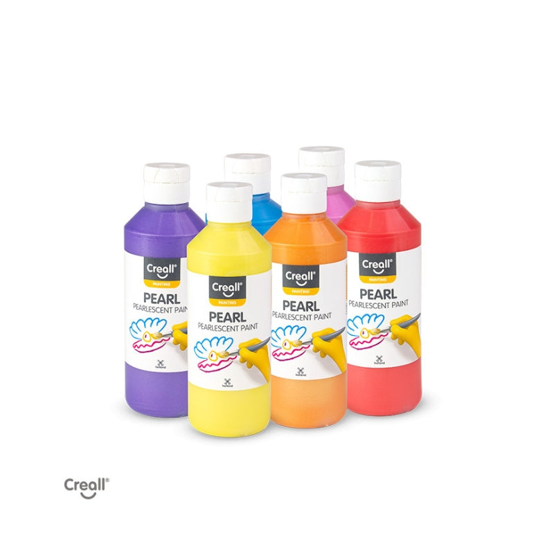 Creall – Pearl parelmoerverf (6x250 ml)