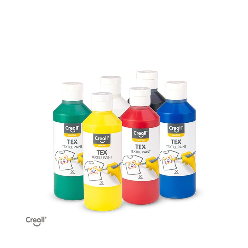 Creall –  Textielverf (6x250 ml)