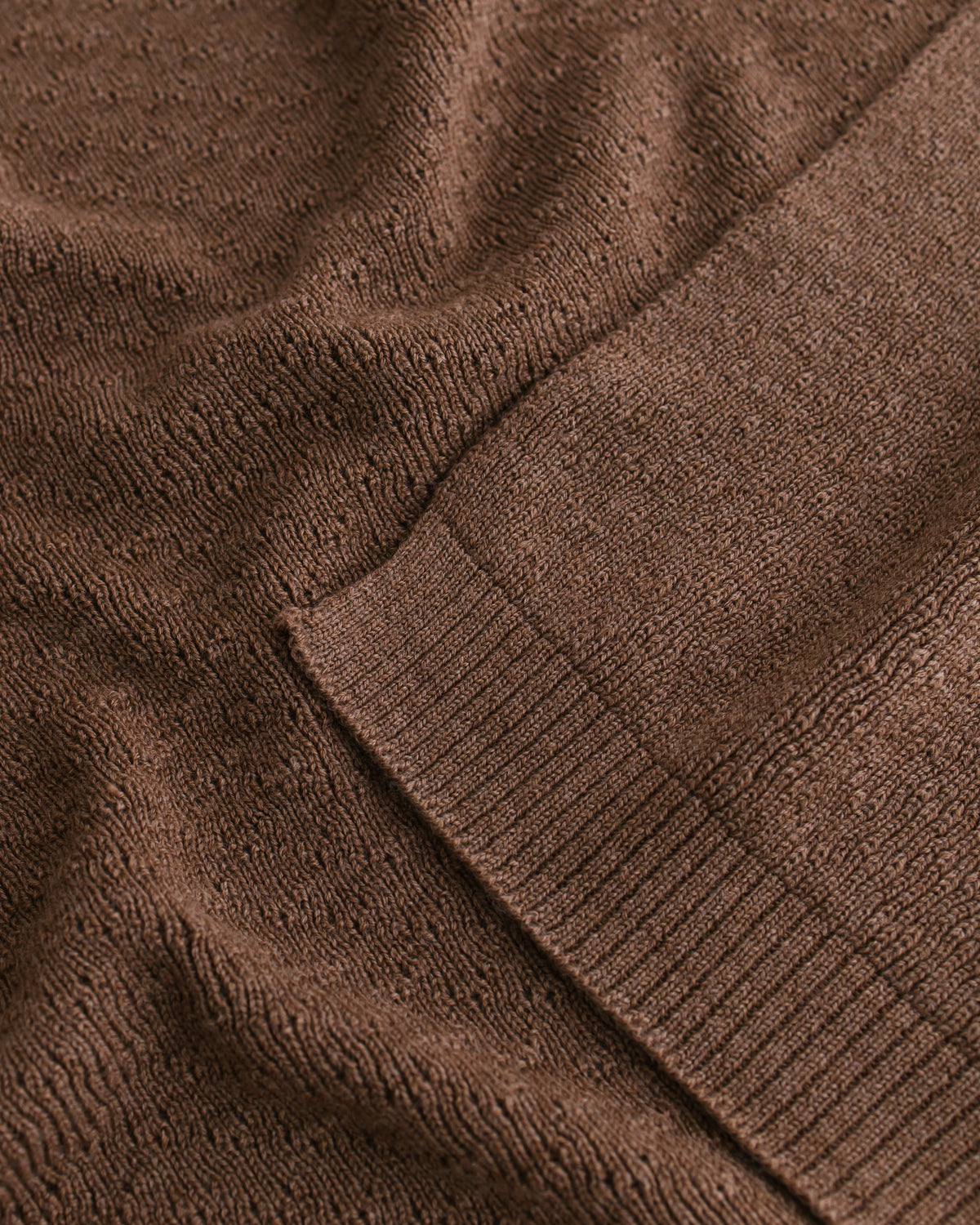 Hvid Wollen babydeken Dora Mocha