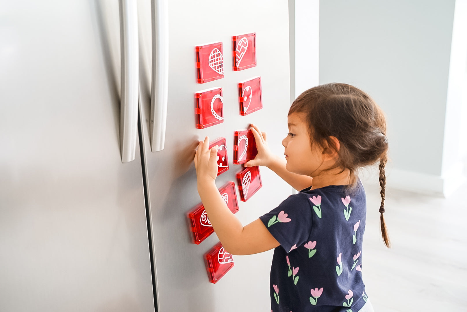 Learn And Grow - Magnetisch constructiespeelgoed Square Pack - 36 stuks