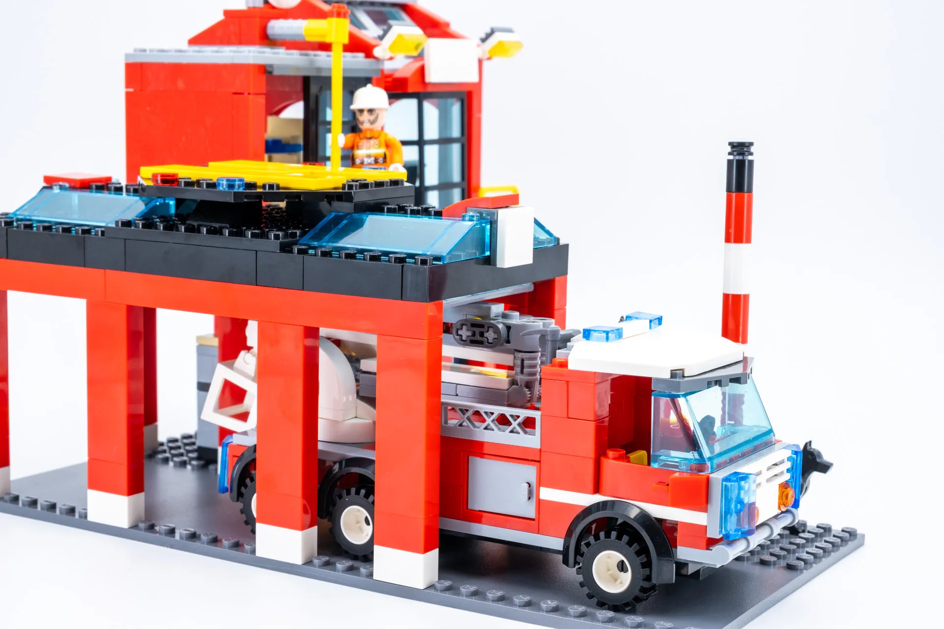 BlueBrixx - Brandweerkazerne (523 onderdelen) 6+ jaar