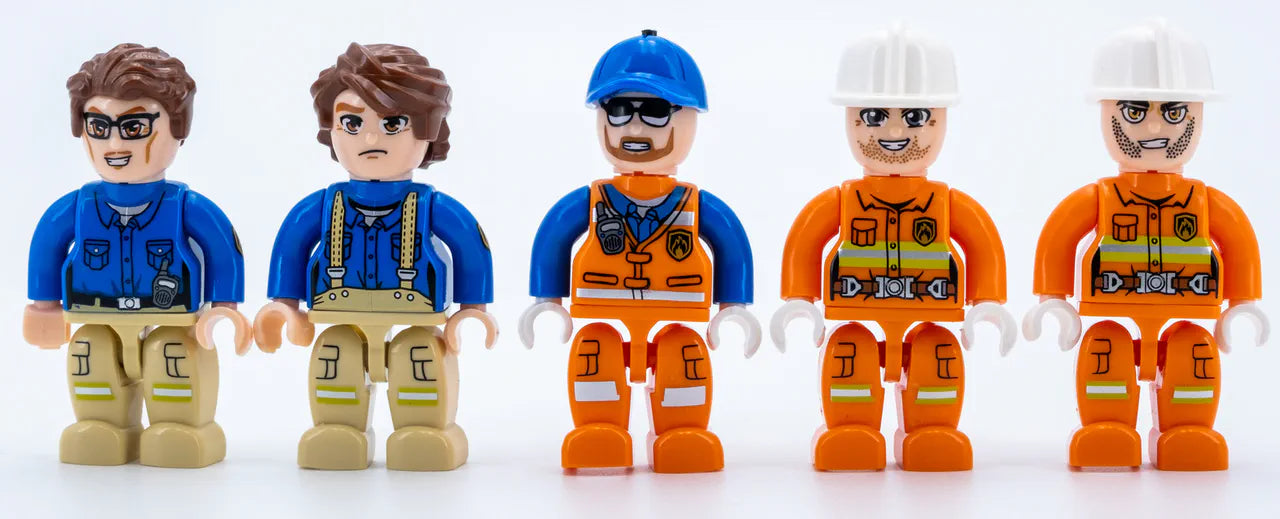 BlueBrixx - Brandweerkazerne (523 onderdelen) 6+ jaar