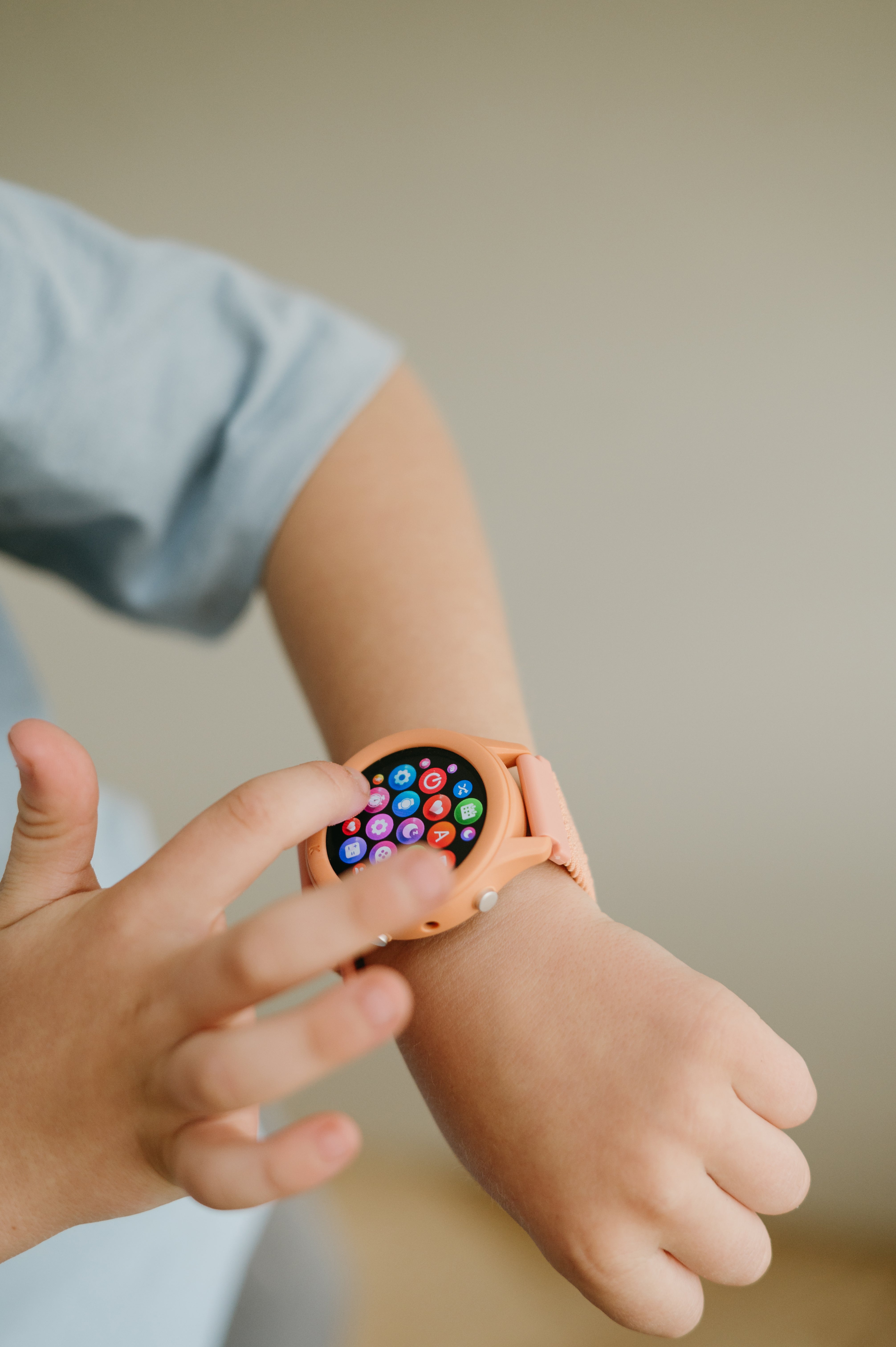 Kidywolf - KidyWatch Multifunctionele Smartwatch – Zonder spelletjes - Blauw
