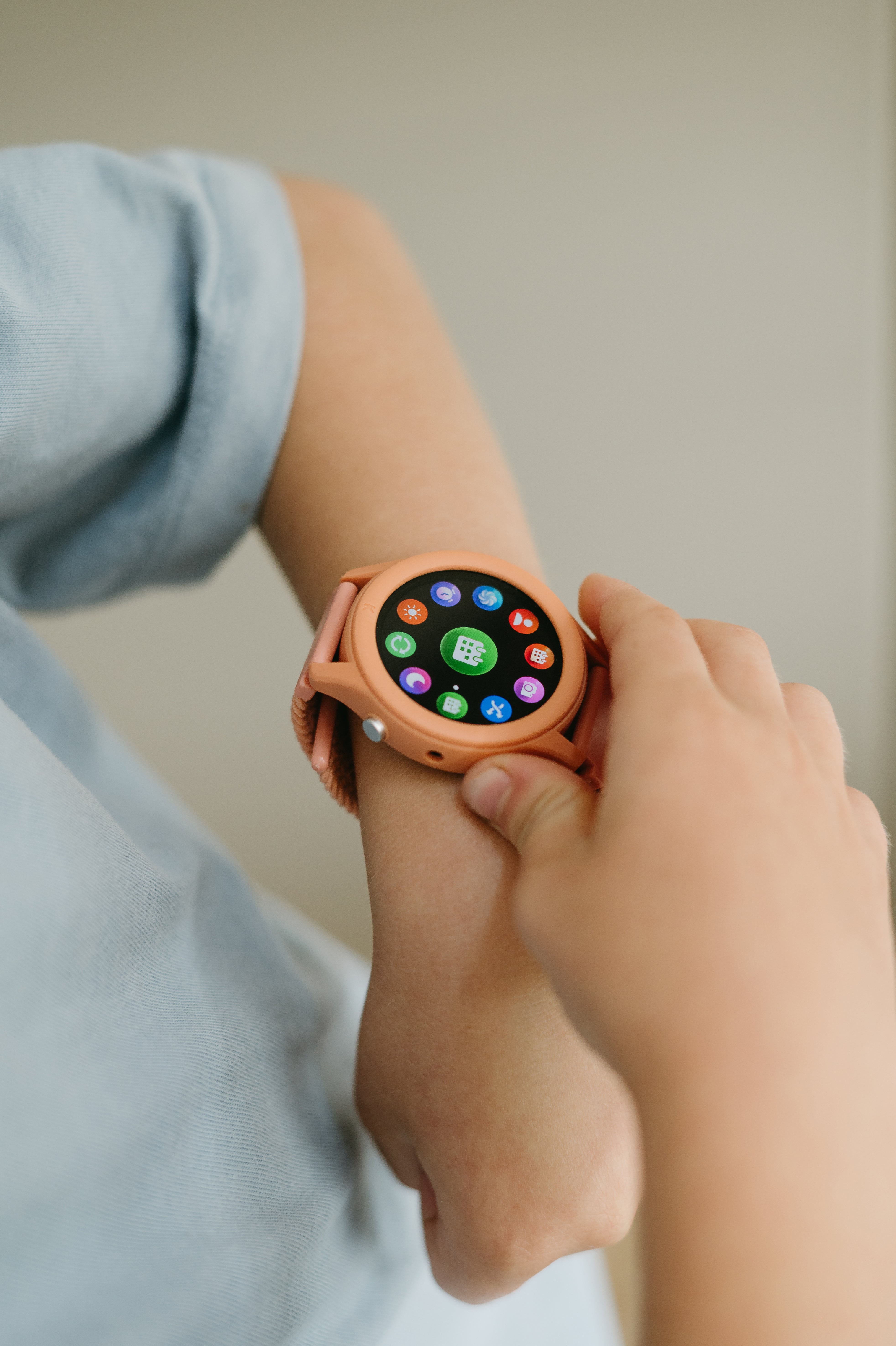 Kidywolf - KidyWatch Multifunctionele Smartwatch – Zonder spelletjes - Blauw