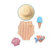Dinkum Dolls - Boardwalk Beach Set