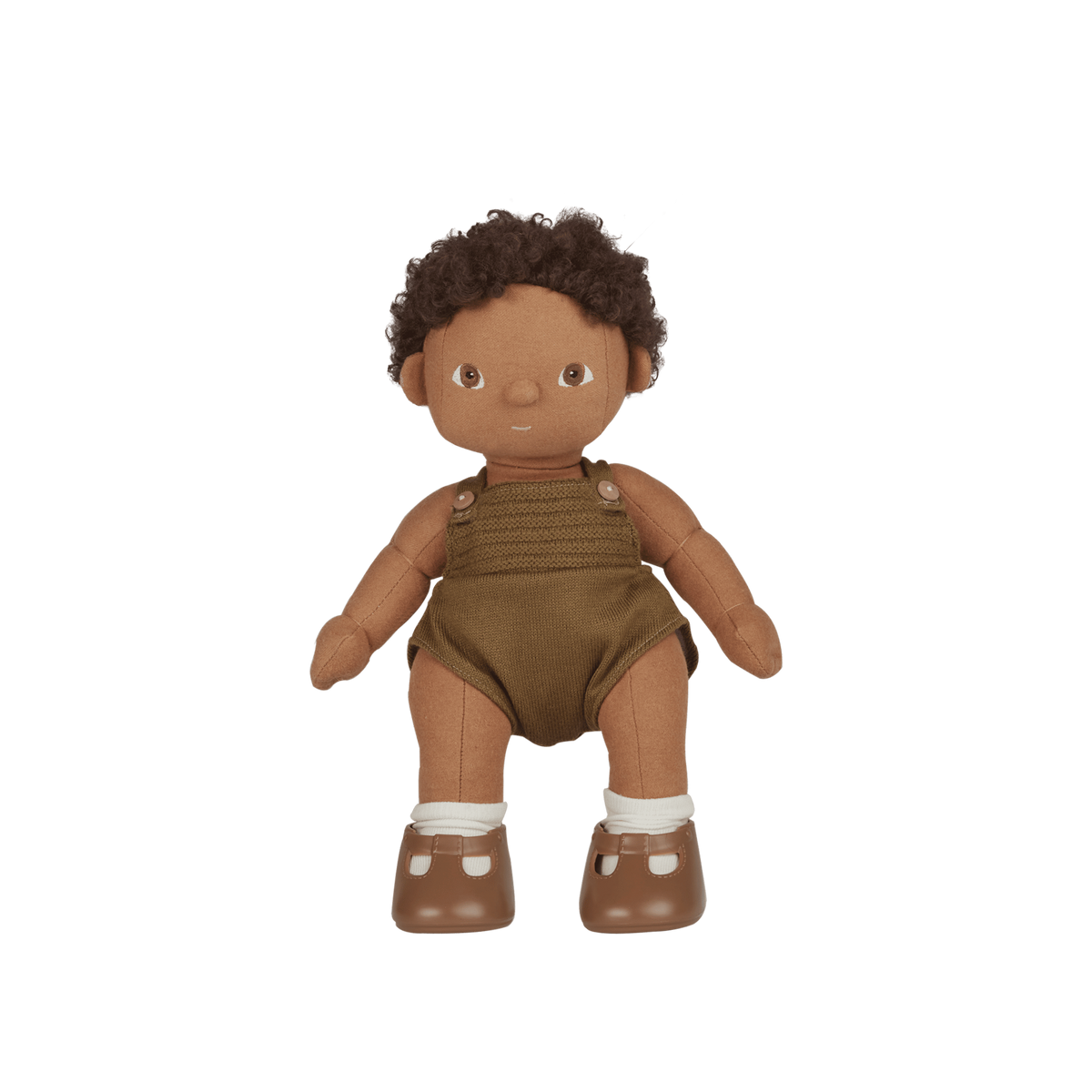 Dinkum Dolls - Button pop khaki