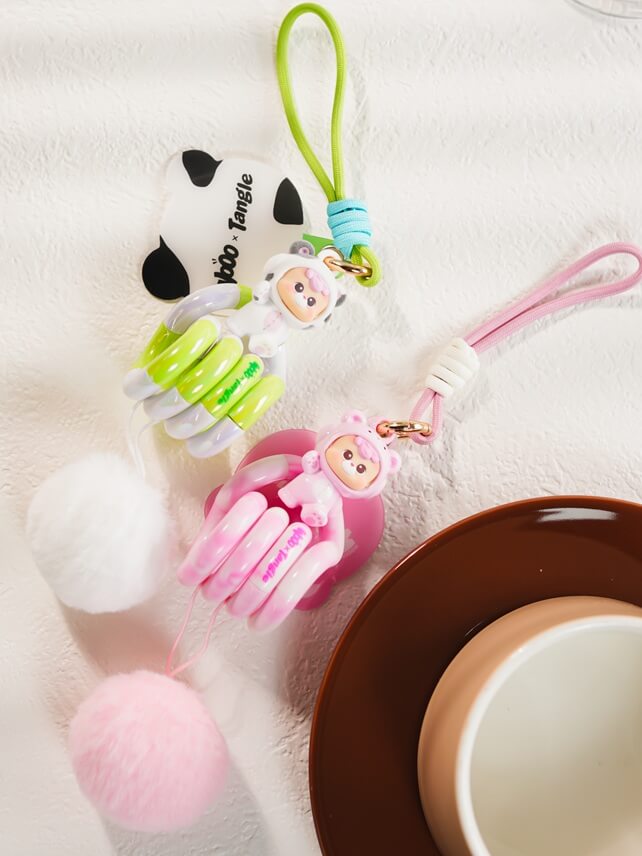 Tangle - Keychain Blind Box - Diudiu Baby Abebe Beer (1 willekeurig design)