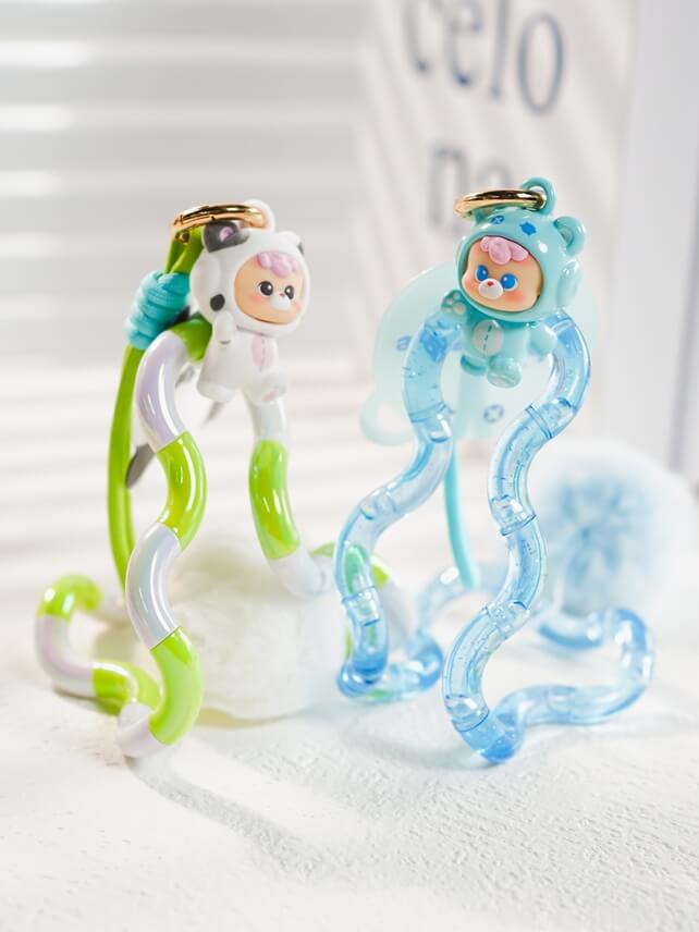Tangle - Keychain Blind Box - Diudiu Baby Abebe Beer (1 willekeurig design)