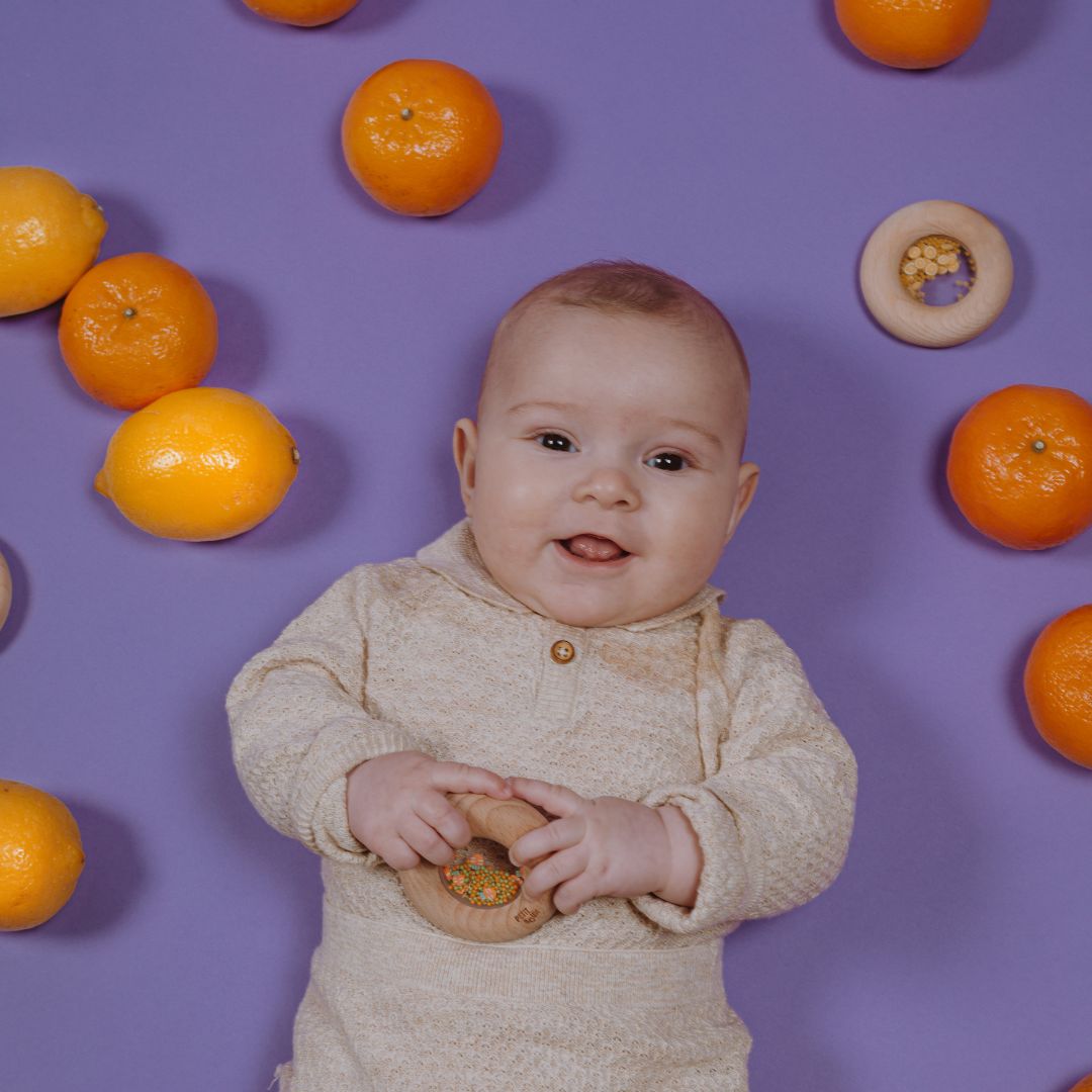Petit Boum - Sensorische Donut - Wortels