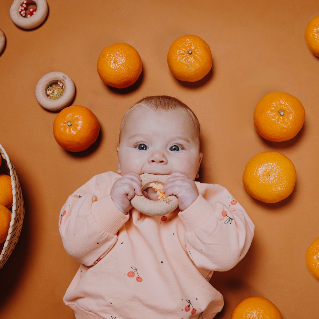 Petit Boum - Sensorische Donut - Sinaasappels