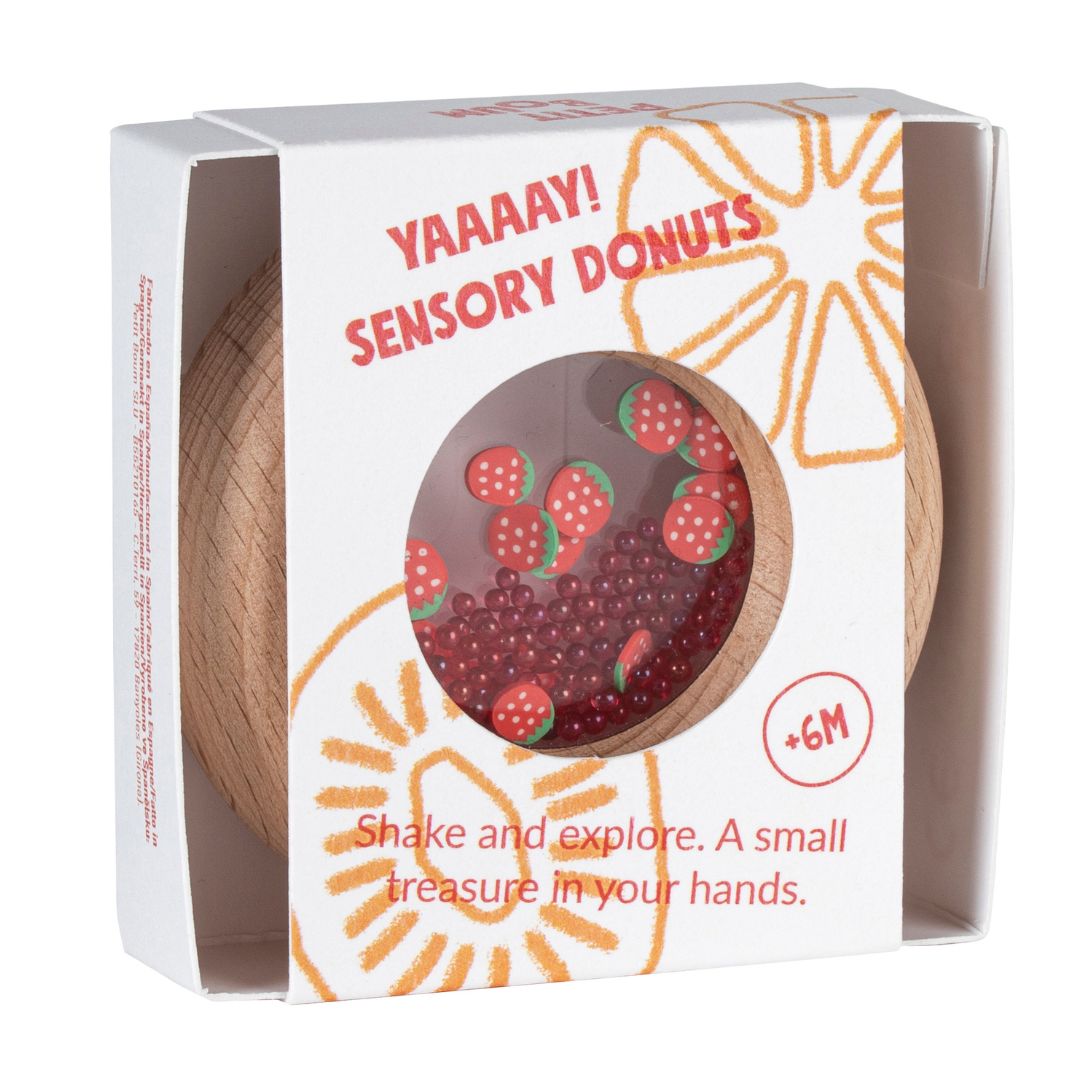 Petit Boum - Sensorische Donut - Aardbei