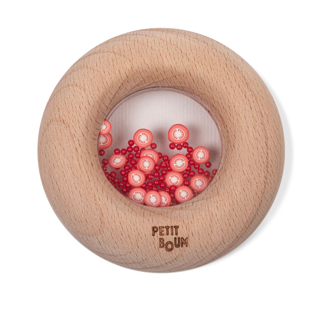 Petit Boum - Sensorische Donut - Tomaten