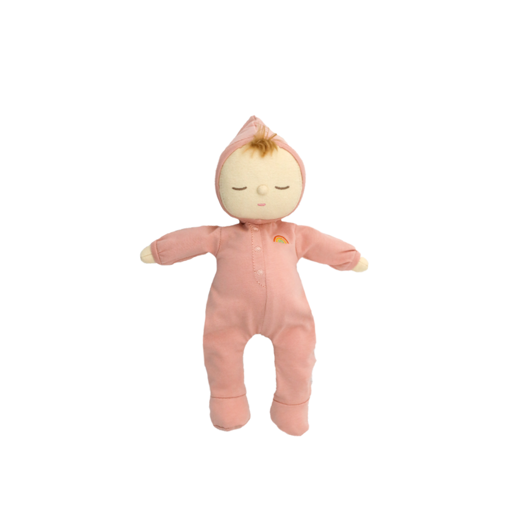 Dinkum Dolls - Dozy Dinkums knuffelpop Moppet rose