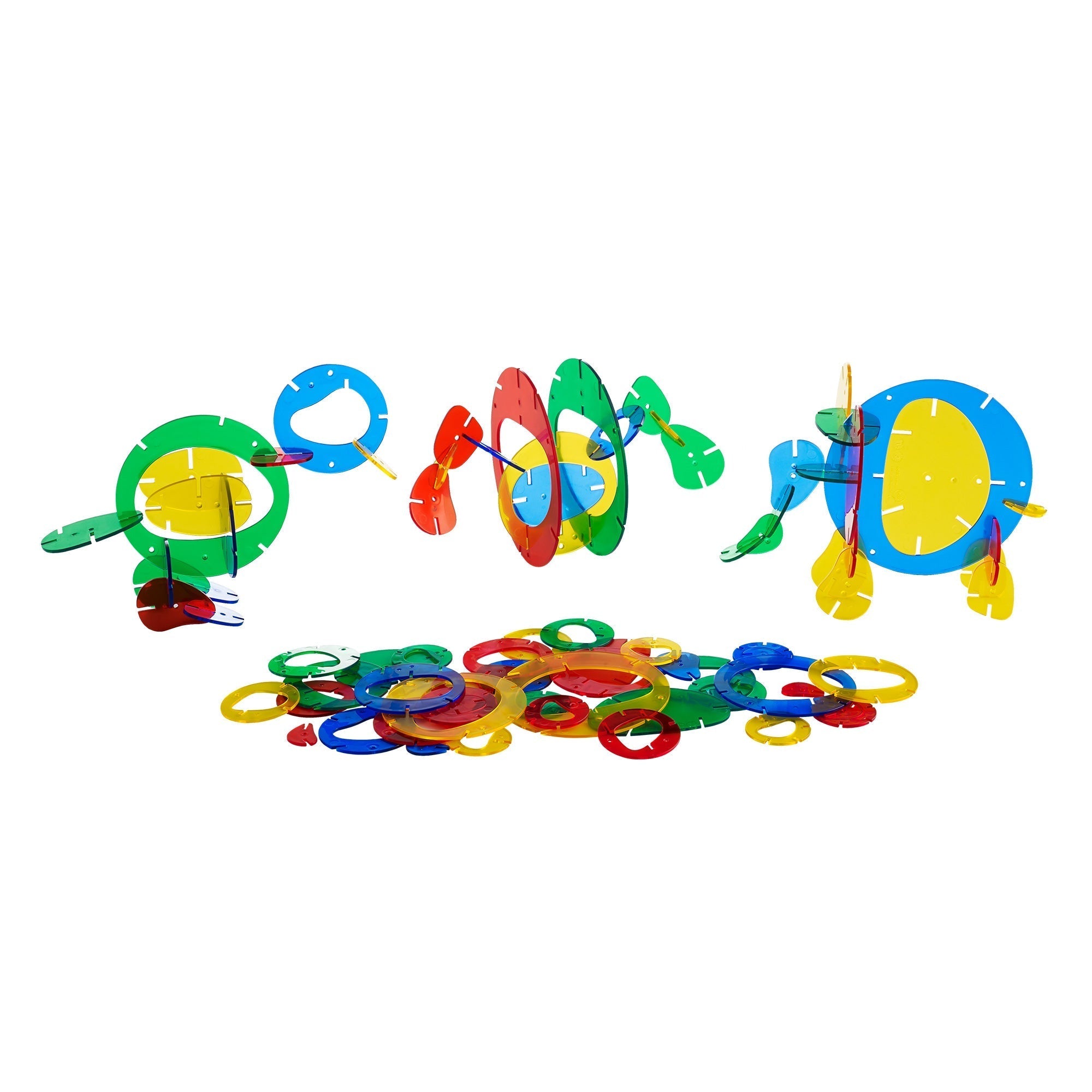 Edx Education - Regenboog Kiezelstenen - Combi Set van 96