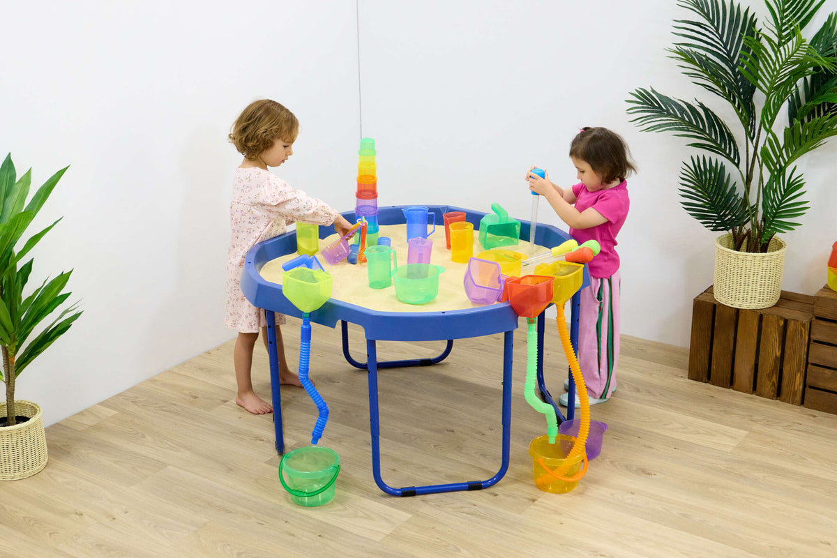 Tuff Tray Onderstel voor 70 & 100cm Tuff Tray - Verstelbaar 4 Hoogtes - Blauw