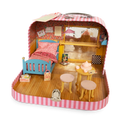 Het Muizenhuis To Go - Ella's Balletkamer - Koffertje met inrichting