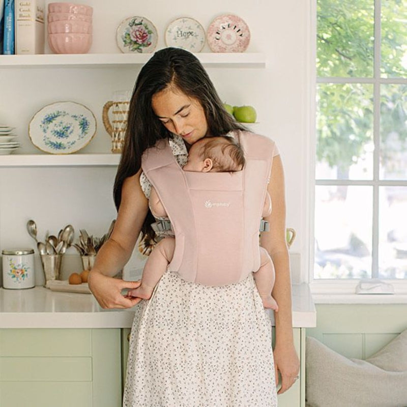 Ergobaby - ergonomische draagzak embrace - Blush pink