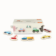 Tix&Mix - Magnetische Speelset Voertuigen, 20 stuks