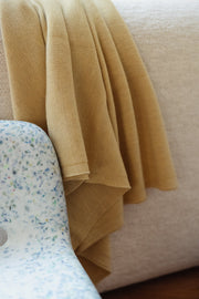 Hvid - Wollen babydeken Felix Light Yellow