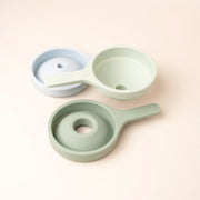 Inspire My Play Play Tray - 3 inklapbare trechters groen/blauw