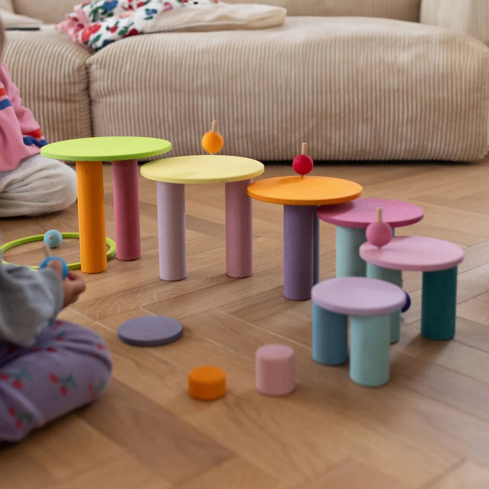 Grimm's Tollen 6 stuks - regenboog